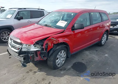 2015 Dodge Journey American Value Pkg z USA, uszkodzony, nr VIN 3C4PDCABXFT650468